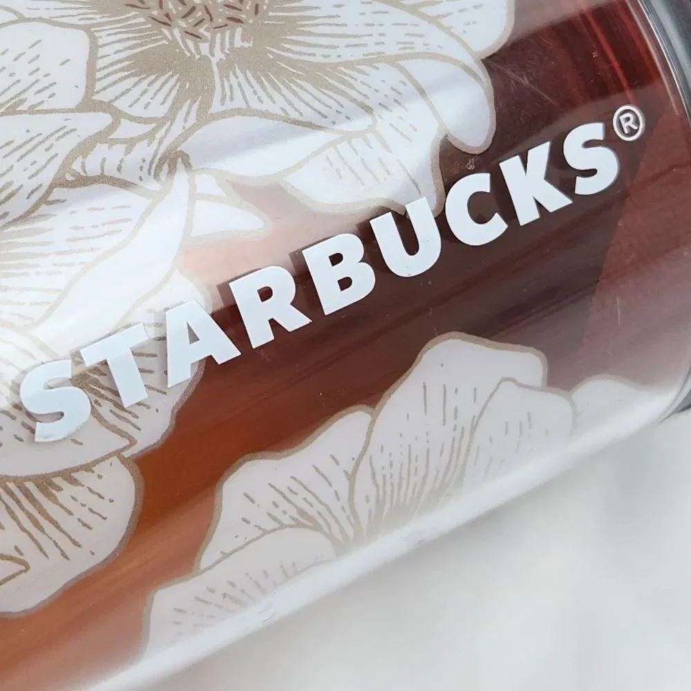 ☕️Starbucks 2019 Desert Cactus Flower Acrylic 16oz Travel Tumbler